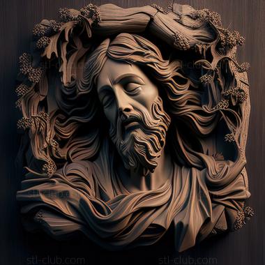 3D model st jesus (STL)